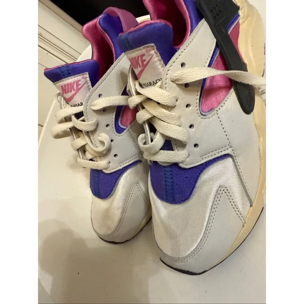 Nike Men's Air Huarache Run PRM Athletic Sneaker Shoes Multicolor Size 6.5